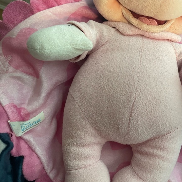 Disney Babies Minnie Mouse & Mickey Mouse Soft plush 14" with Blanket - Picture 7 of 7